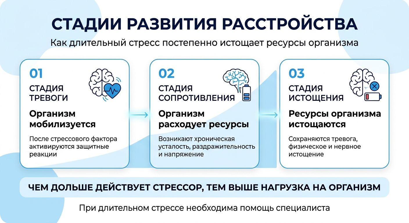 Лечение стресса в городе Южа инфографика